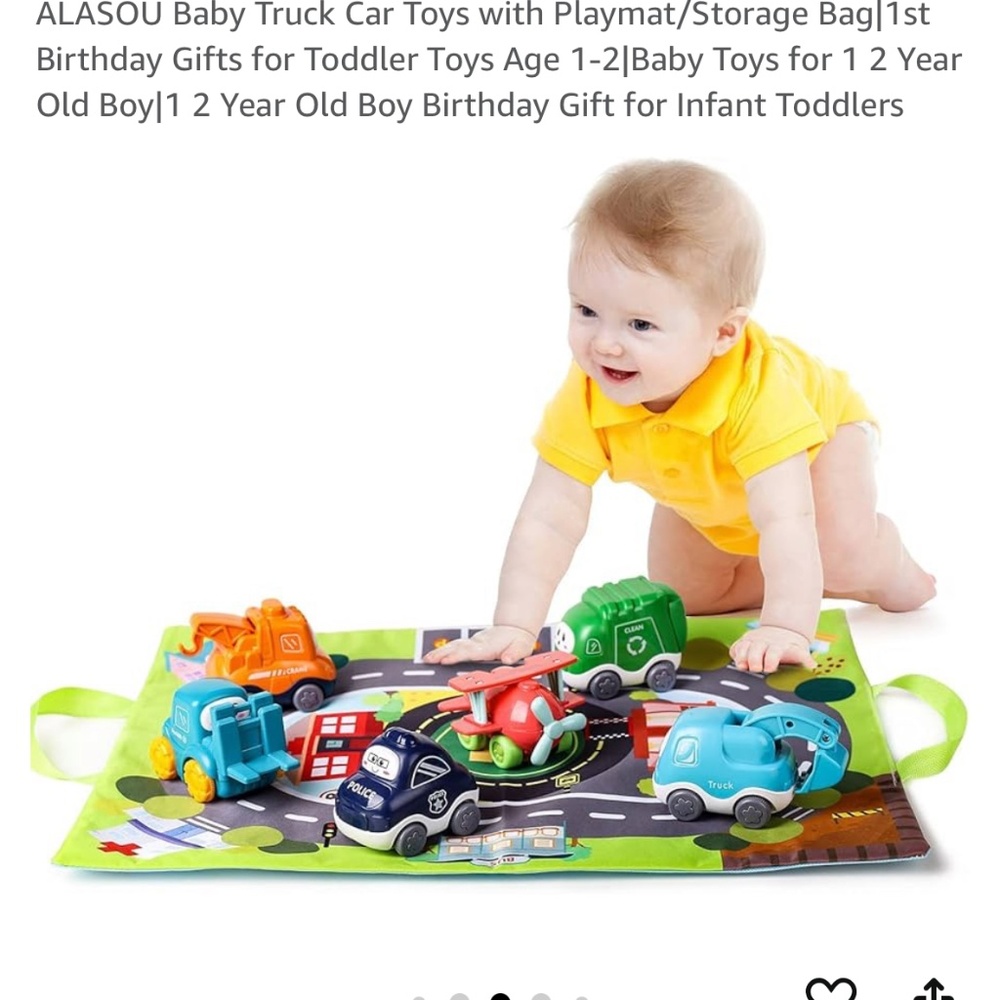 Baby Truck Car Toy Set